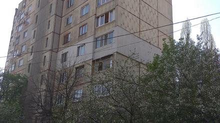 Yuriy Gurzhys einstiges Wohnhaus in Charkiw.