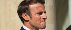 Muss um die absolute Mehrheit im Parlament bangen: Emmanuel Macron.