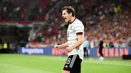 Gute Laune. Jonas Hofmann war an jedem der drei Tore der Deutschen in der Nations League beteiligt.