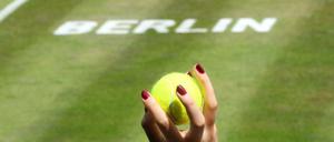 Gepflegter Platz. Bislang waren die Spielerinnen mit dem Rasen im Steffi-Graf-Stadion zufrieden. 