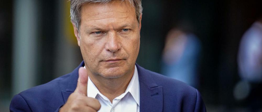 Der Grüne Robert Habeck, Bundesminister für Wirtschaft und Klimaschutz will, dass Ruhe ins Regierungsbündnis einkehrt.