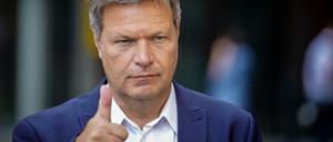 Der Grüne Robert Habeck, Bundesminister für Wirtschaft und Klimaschutz will, dass Ruhe ins Regierungsbündnis einkehrt.