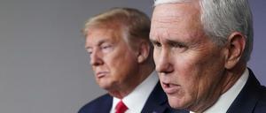 Der ehemalige US-Vizepräsident Mike Pence könnte demnächst zum Kapitol-Sturm aussagen müssen.
