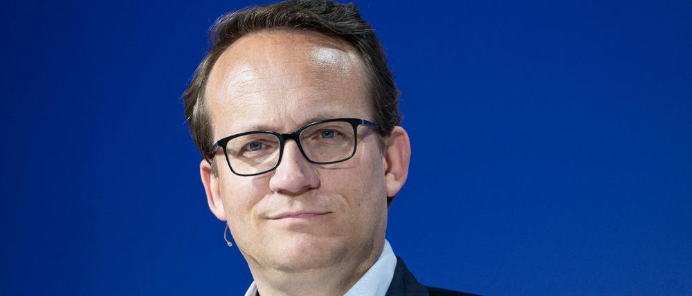 Markus Krebber Vorsitzender des Vorstands RWE (am 1. Juni 2022 in Berlin)