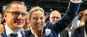 Die neue AfD-Spitze: Tino Chrupalla and Alice Weidel