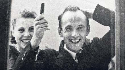 Neue Freiheit. Annelies und Otfried Preußler kurz vor ihrer Hochzeit 1949.