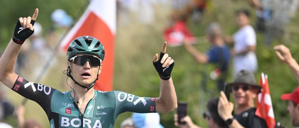 Kann seine Führung nicht verteidigen. Alexander Wlassow aus Russland vom Team Bora-hansgrohe wurde positiv getestet.