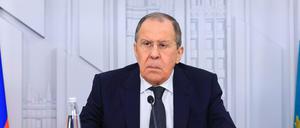 Russlands Außenminister Sergej Lawrow.