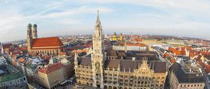 Blick auf München.