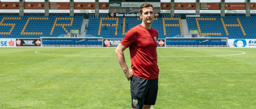 Fokussiert: Miroslav Klose hat klare Vorstellungen beim SCR Altach.