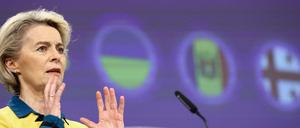 EU-Kommissionspräsident Ursula von der Leyen.