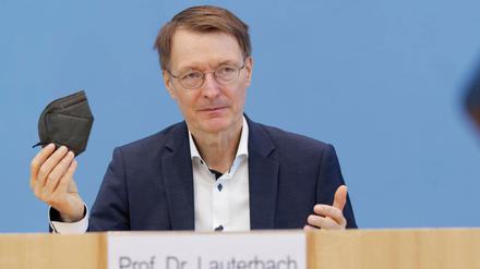 Bundespressekonferenz zur Corona-Lage im Sommer. 