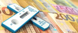 Mit den Corona-Schnelltests wurden in der Pandemie viele Millionen Euro verdient. Nicht immer zu Recht.