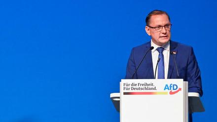 Tino Chrupalla wurde als Bundessprecher der AfD wiedergewählt. 