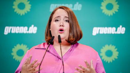 Ricarda Lang, Bundesvorsitzende von Bündnis 90/Die Grünen