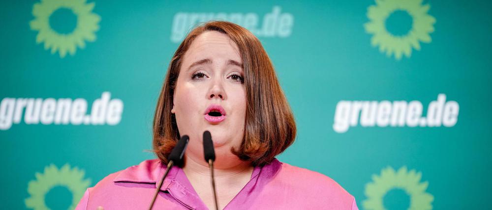 Ricarda Lang, Bundesvorsitzende von Bündnis 90/Die Grünen