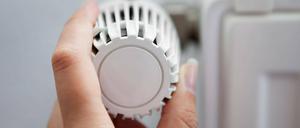 Thermostat an einer Heizung (Archilbild). 