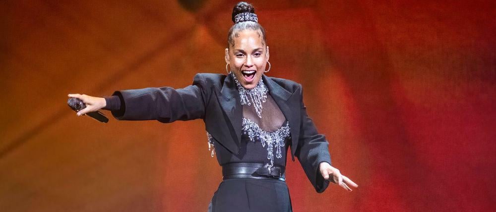 Die New Yorker Musikerin Alicia Keys ist derzeit auf Welttournee.