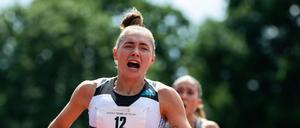 Zurück in der Spur: Gina Lückenkemper.