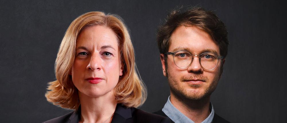 Sabine Schicketanz und Sidney Gennies
