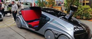 Der Autozulieferer Edag aus Wiesbaden zeigt seine autonomen Prototypen.