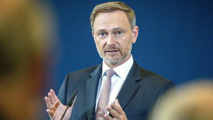 Finanzminister Christian Lindner (CDU) sieht Deutschland in einer „fragilen Lage“.