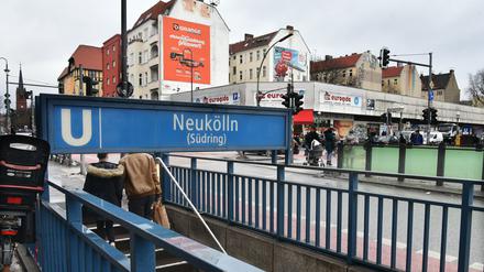 Der U-Bahnhof Neukölln im Jahr 2021.
