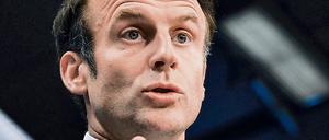 Mehr Einfluss? Emmanuel Macron hält an seinem Plan fest, die Rundfunkgebühr von jährlich 138 Euro durch eine Finanzierung über den Staatshaushalt zu ersetzen.