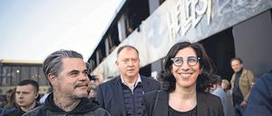 Let’s rock. Die neue Kulturministerin Rima Abdul-Malak besucht das Hellfest Open Air Festival in Clisson.