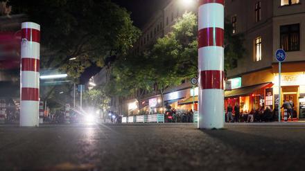 So wie in der Bergmannstraße verhindern an immer mehr Stellen in Berlin Poller die Durchfahrt.