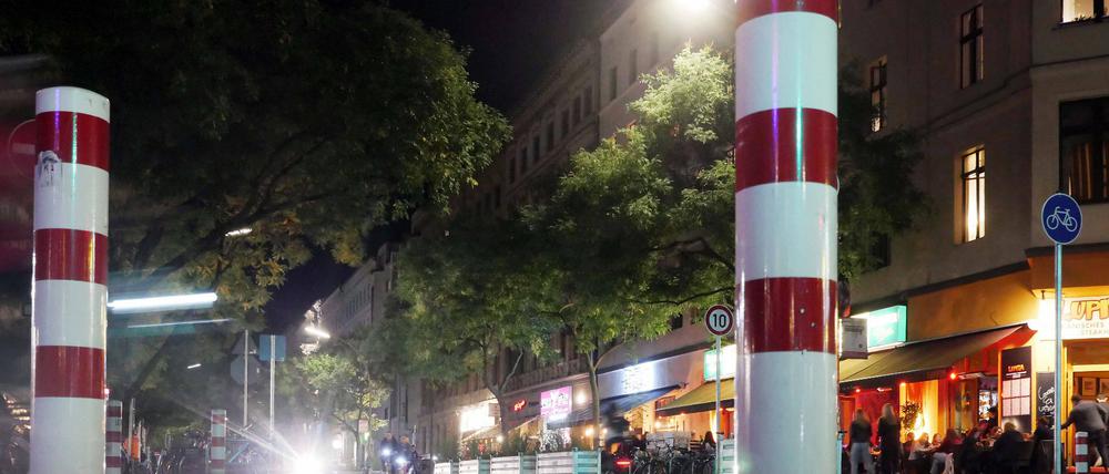 So wie in der Bergmannstraße verhindern an immer mehr Stellen in Berlin Poller die Durchfahrt.