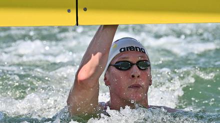 Im Freiwasser ist Florian Wellbrock kaum zu schlagen. 