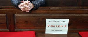 Vielleicht sollten Berlins Kirchgänger für ein Erbarmen des Erzbistums beten, was die Temperatur anbelangt.