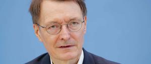 Der Bundesgesundheitsminister Karl Lauterbach (SPD).