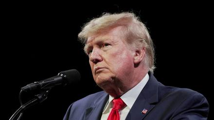 Der frühere US-Präsident Donald Trump bei einem Auftritt in Memphis am 18. Juni 2022