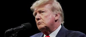 Der frühere US-Präsident Donald Trump bei einem Auftritt in Memphis am 18. Juni 2022