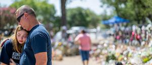 Trauer um die Opfer des Massakers an der Grundschule in Uvalde