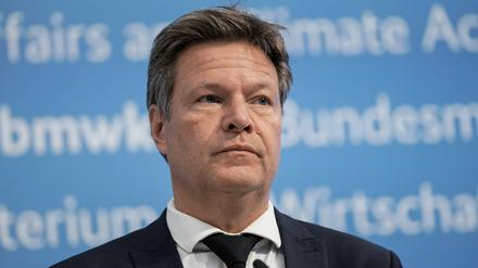 „Preiswelle faktisch nicht mehr abzuwenden“: Bundeswirtschaftsminister Robert Habeck.