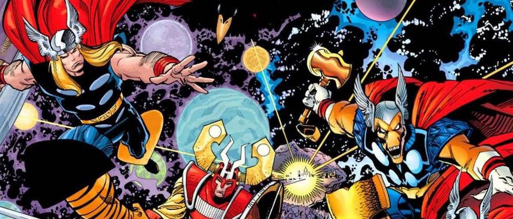 Wunderbarer Irrsinn: Eine Coverzeichnung von Walt Simonson.