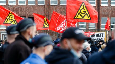 Die IG Metall hält nicht viel vom Zahlungsvorschlag des Bundeskanzlers.