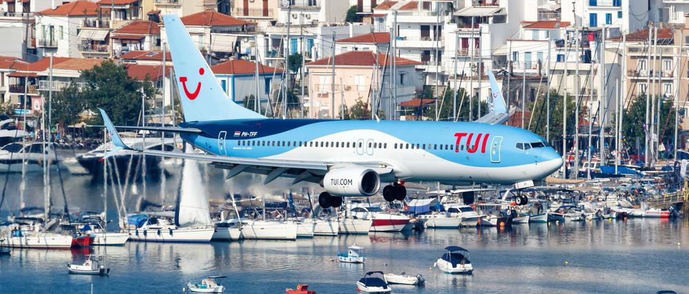 Eigene Airline: Die Tui versucht, möglichst viele Reisen mit eigenen Maschinen zu bestreiten. 