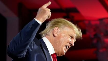 Dr ehemalige Präsident der Vereinigten Staaten: Donald Trump.