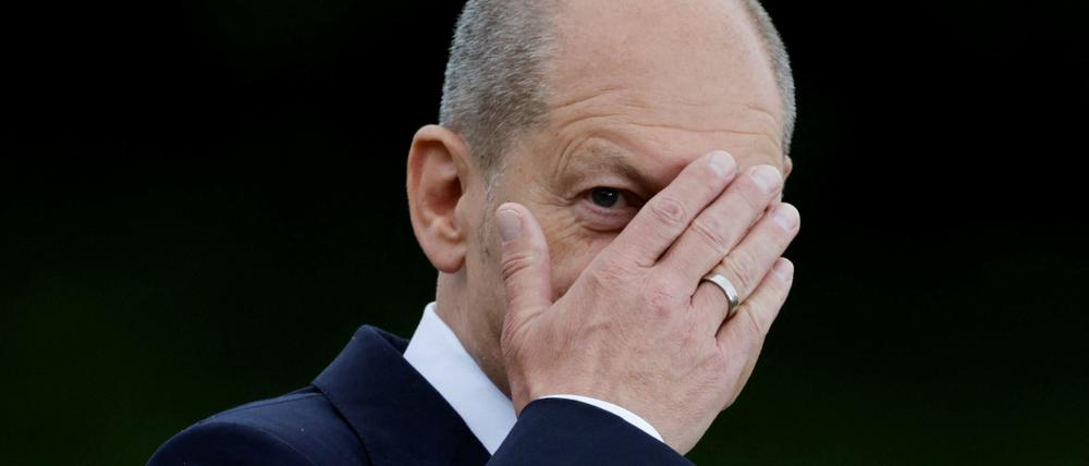 Steht vor großen Herausforderungen, nicht nur international: Bundeskanzler Olaf Scholz.