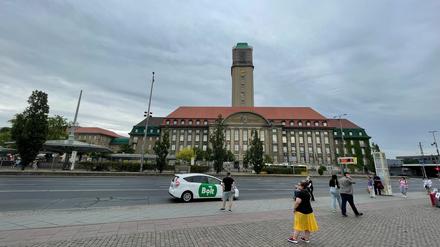 Das Rathaus von Berlin-Spandau.