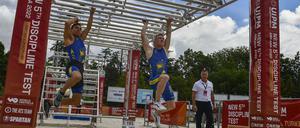 So könnte die neue Disziplin im Fünfkampf schon bald ablaufen.