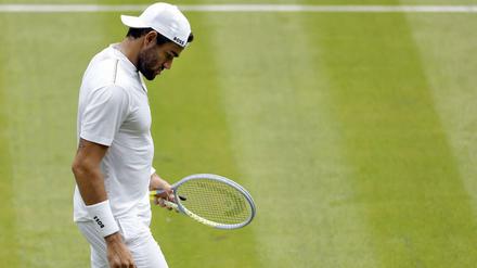 Matteo Berrettini war lange verletzt, gewann danach sofort die Turniere in Stuttgart und Halle. Nun muss er für Wimbledon passen.