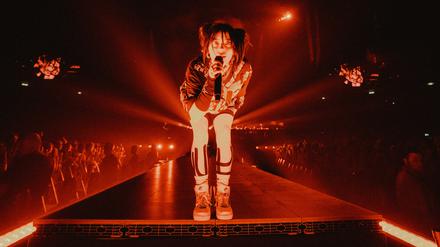 Billie Eilish bei ihrem Auftritt in Berlin.