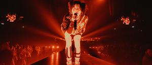 Billie Eilish bei ihrem Auftritt in Berlin.