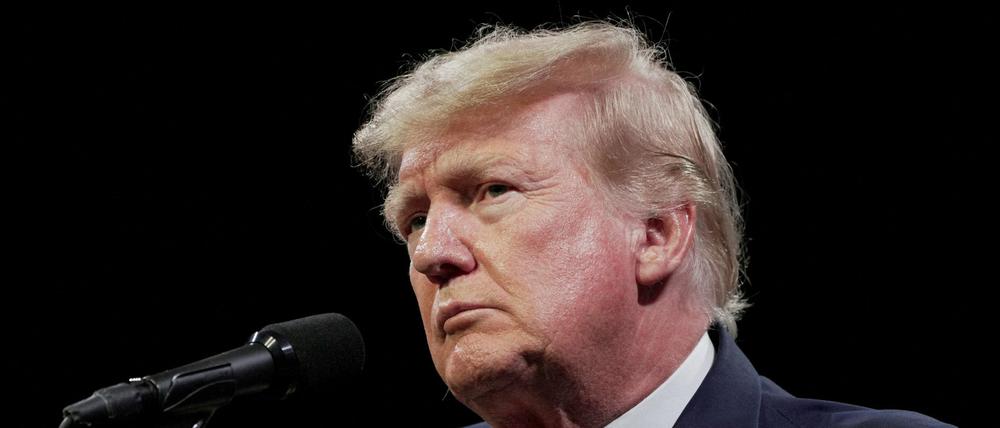 Der frühere US-Präsident Donald Trump.