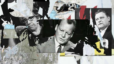 "Zur Person" mit Wissenschaftlern, Künstlern und Politikern wie Willy Brandt, Franz-Josef Strauß und – als einziger Frau – Hannah Arendt.